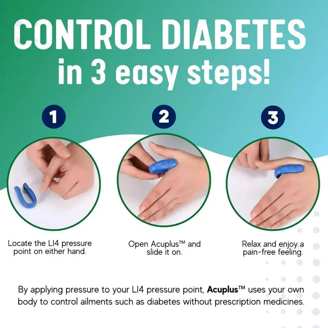 Sugar Control Acupressure Clip